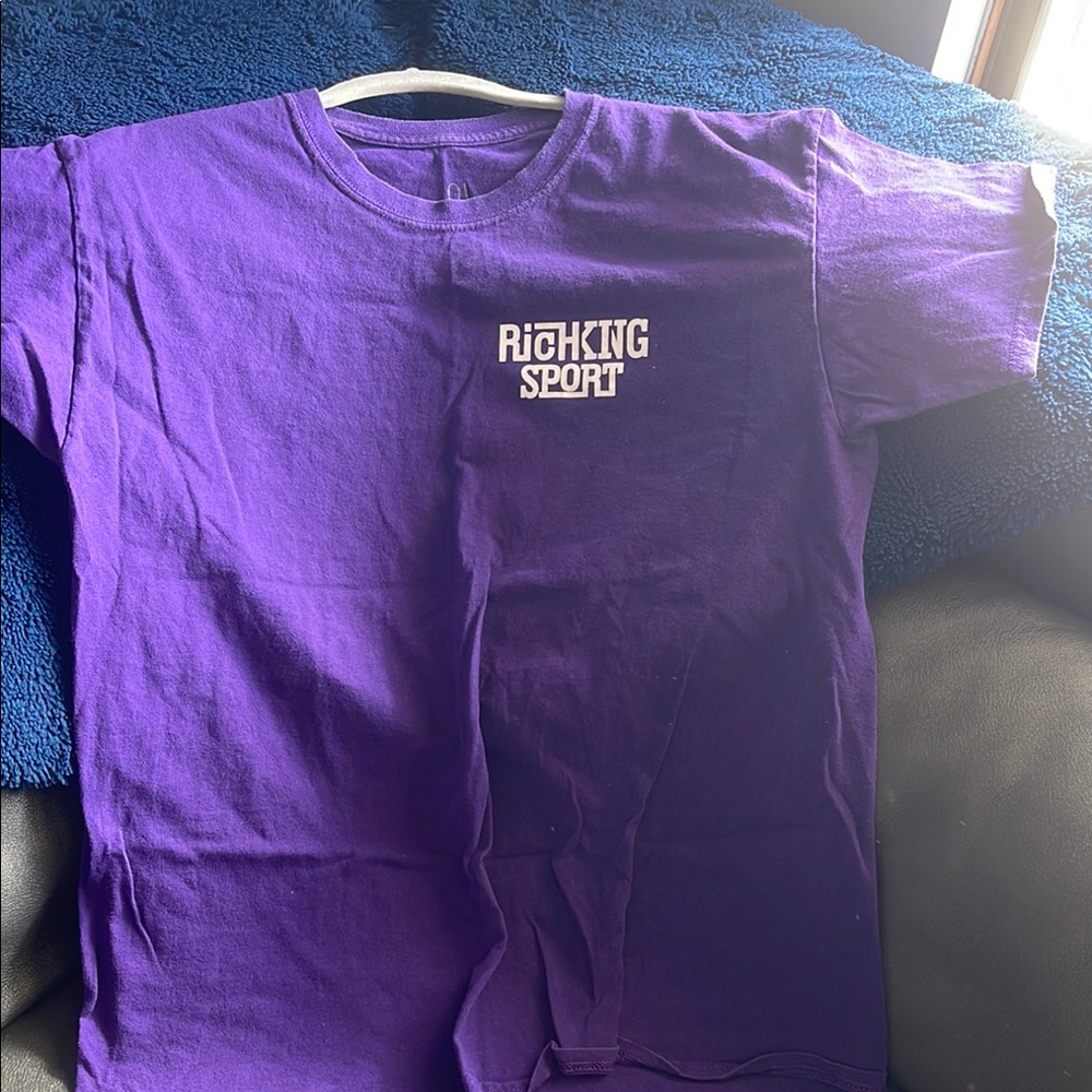 Purple Men's Short Sleeve Tee